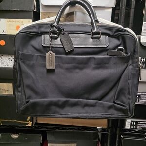 Coach Canvas Briefcase